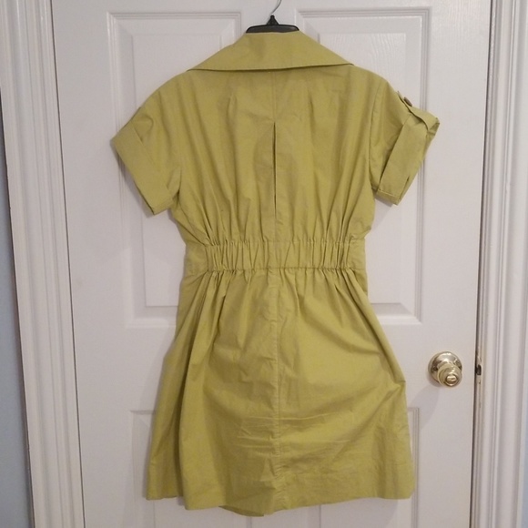 CAbi trench coat safari dress womens size S Loquat - Picture 4 of 8